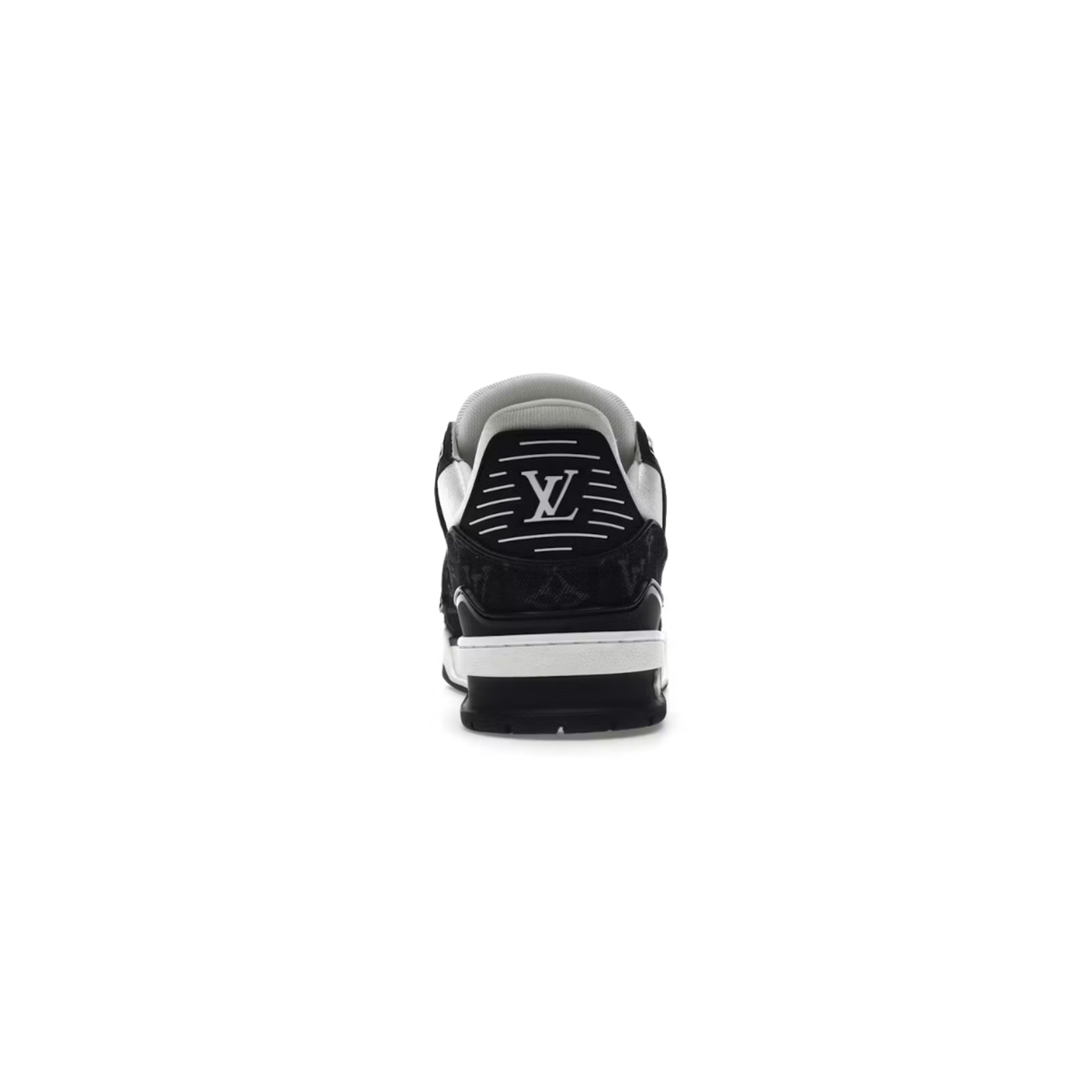 Louis Vuitton LV Trainer Black White Denim (Copy)-Premium Luxury Daily Fits