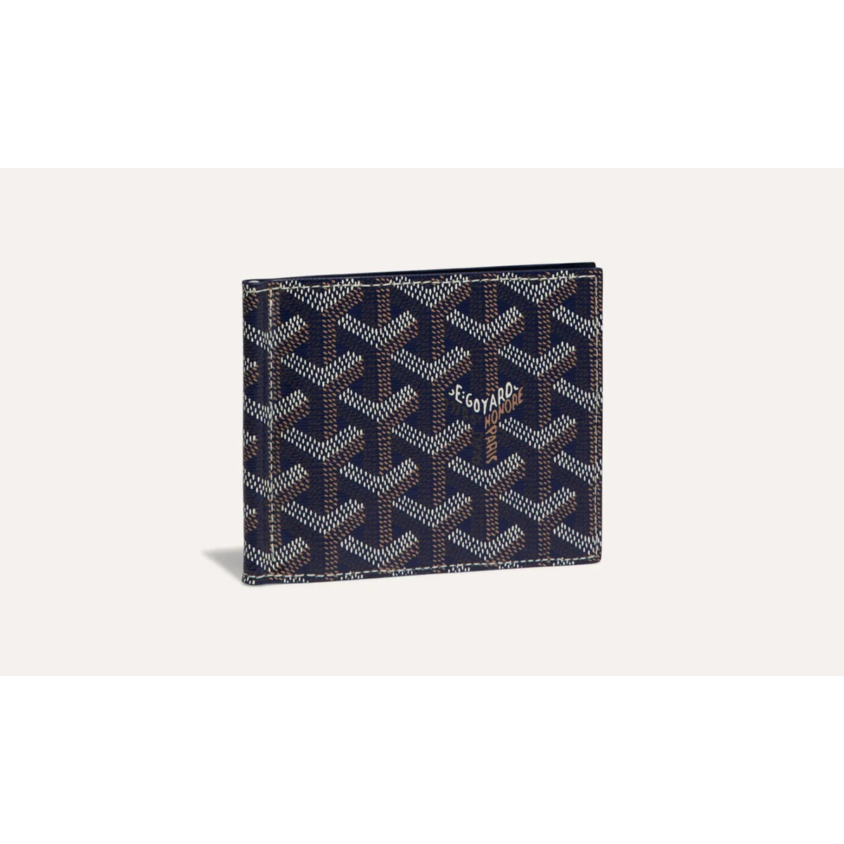 Goyard Saint-Florentin Money Clip Wallet Navy Blue
