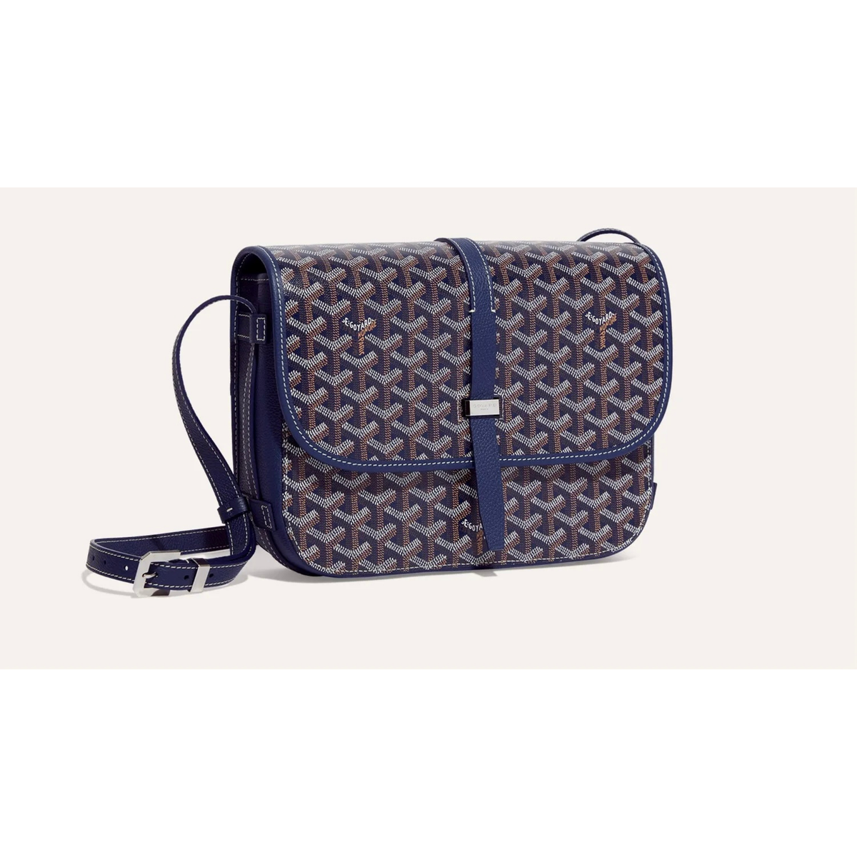 Goyard Belvedere PM Navy Blue