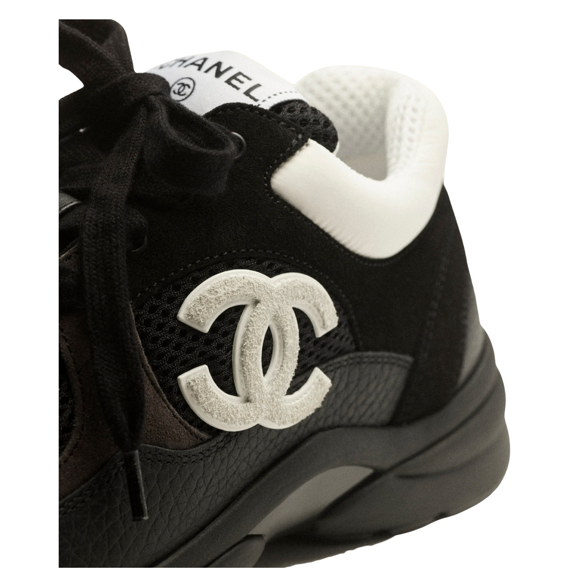 Chanel Runner Triple Black & White