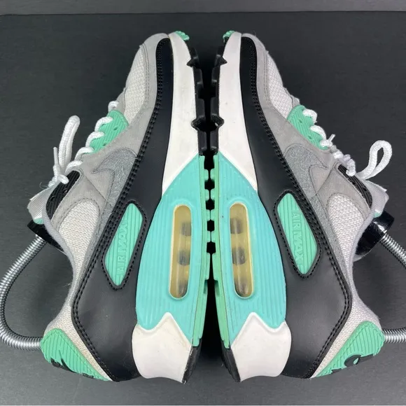 2020 Nike Air Max 90 Hyper Turquoise Teal CD0881 100 Sneakers Trainers Men Sz 9