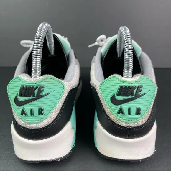 2020 Nike Air Max 90 Hyper Turquoise Teal CD0881 100 Sneakers Trainers Men Sz 9