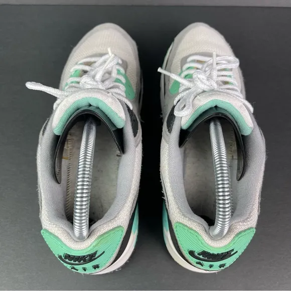 2020 Nike Air Max 90 Hyper Turquoise Teal CD0881 100 Sneakers Trainers Men Sz 9