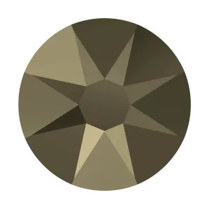 2038 & 2078 Swarovski Flatback Hotfix, Crystal Metallic Light Gold (001 MLGLD)