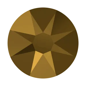 2058 & 2088 Swarovski Flatback No Hotfix, Crystal Dorado (001 DOR)