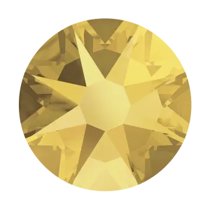 2058 & 2088 Swarovski Flatback No Hotfix, Crystal Metallic Sunshine (001 METSH)