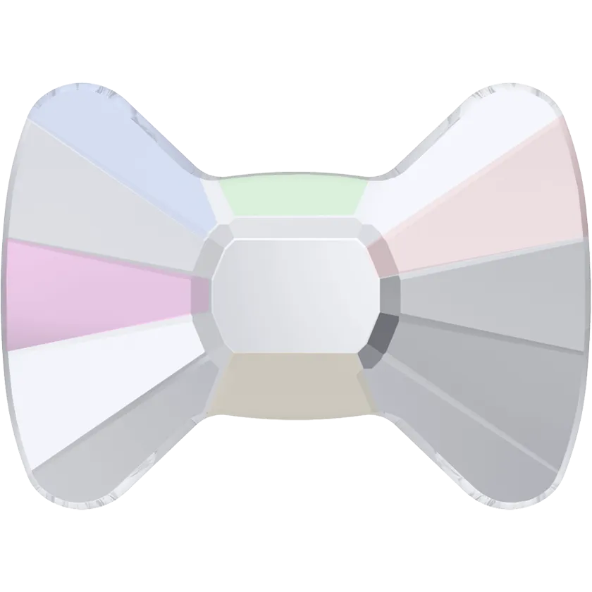 2858 Swarovski Flatback Hotfix, Bow Tie