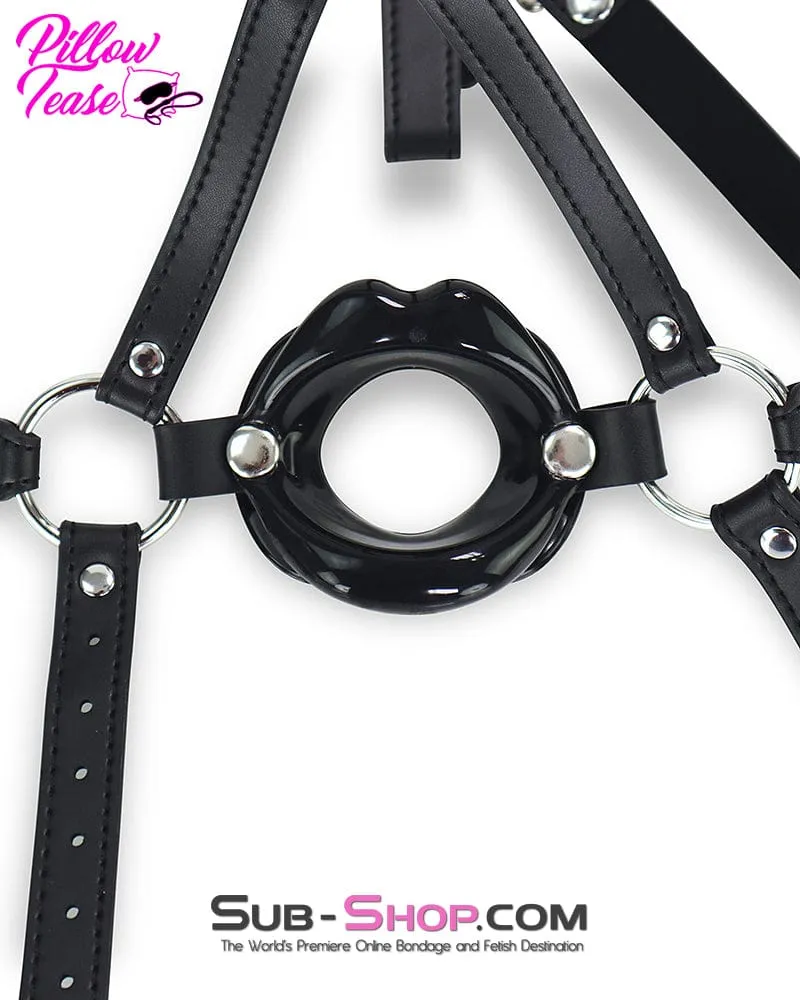 5728DL      Trainer Open Mouth Pretty Lips Gag