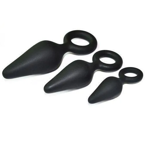 9807M      The Cone Medium Silicone Anal Plug - LAST CHANCE - Final Closeout!