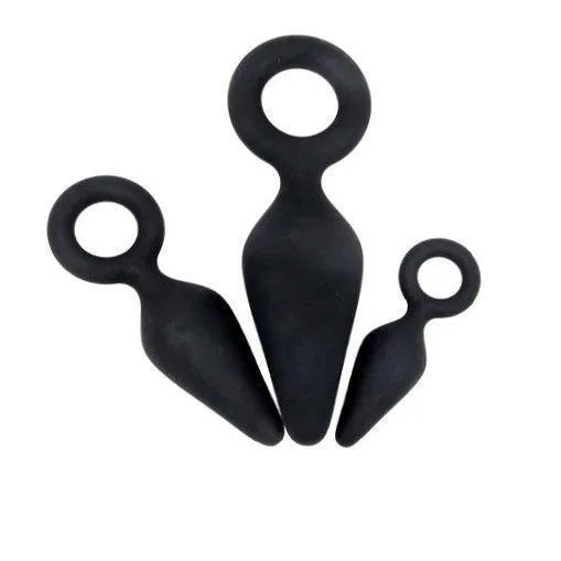 9807M      The Cone Medium Silicone Anal Plug - LAST CHANCE - Final Closeout!