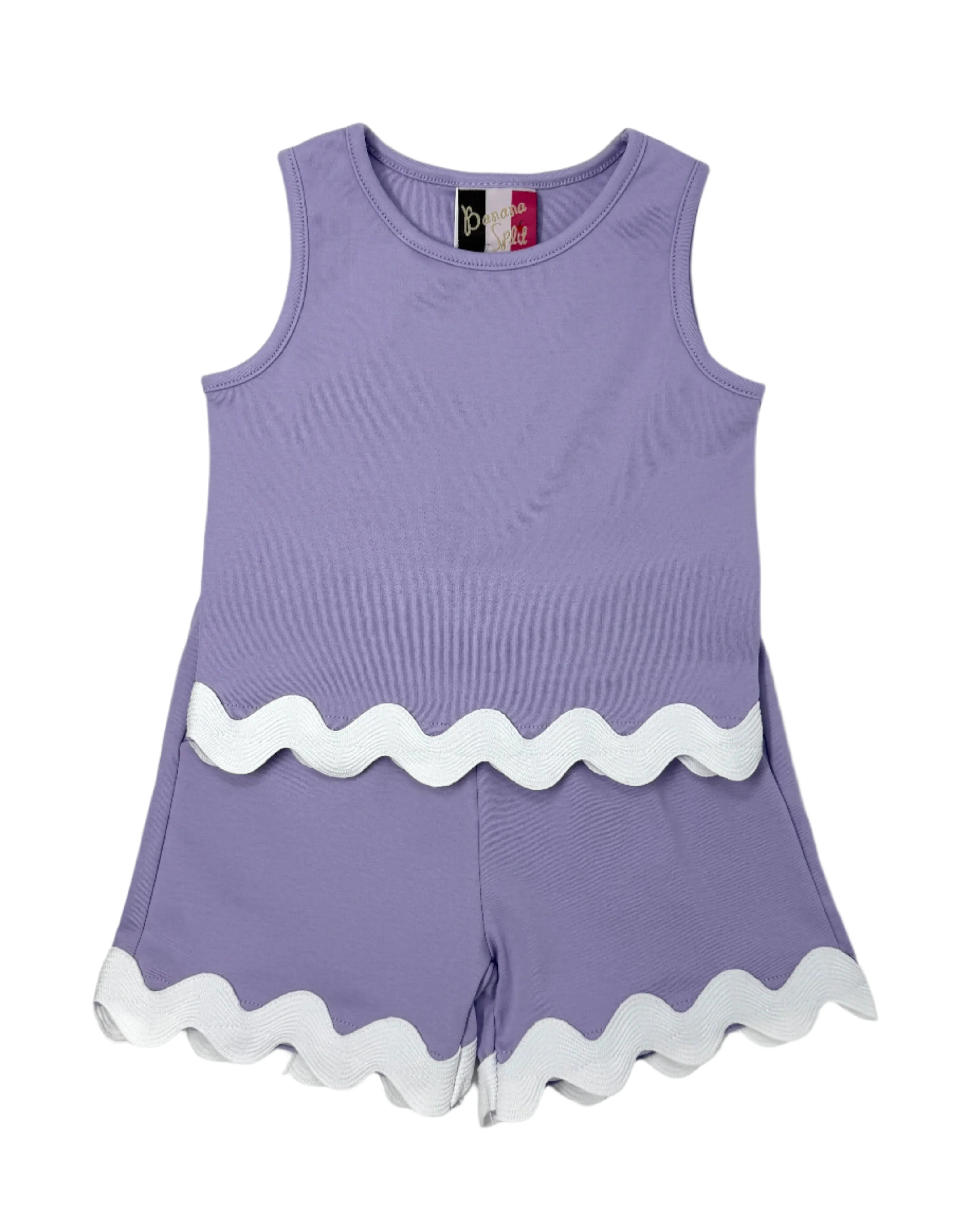 Abigail Short Set - Lavender