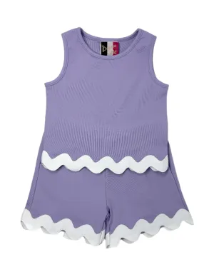 Abigail Short Set - Lavender