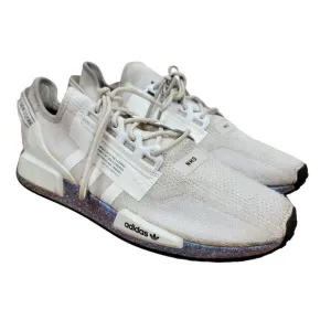 Adidas NMD R1 V2 White Speckled Blue GX5163 Trainers Sneakers Shoes Men Sz 14
