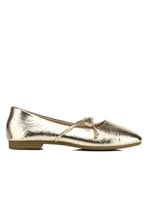 Amelia Ballerina & Flats (Gold)