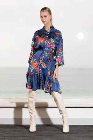APRIL SILK MIDI DRESS (MORE COLOURS)