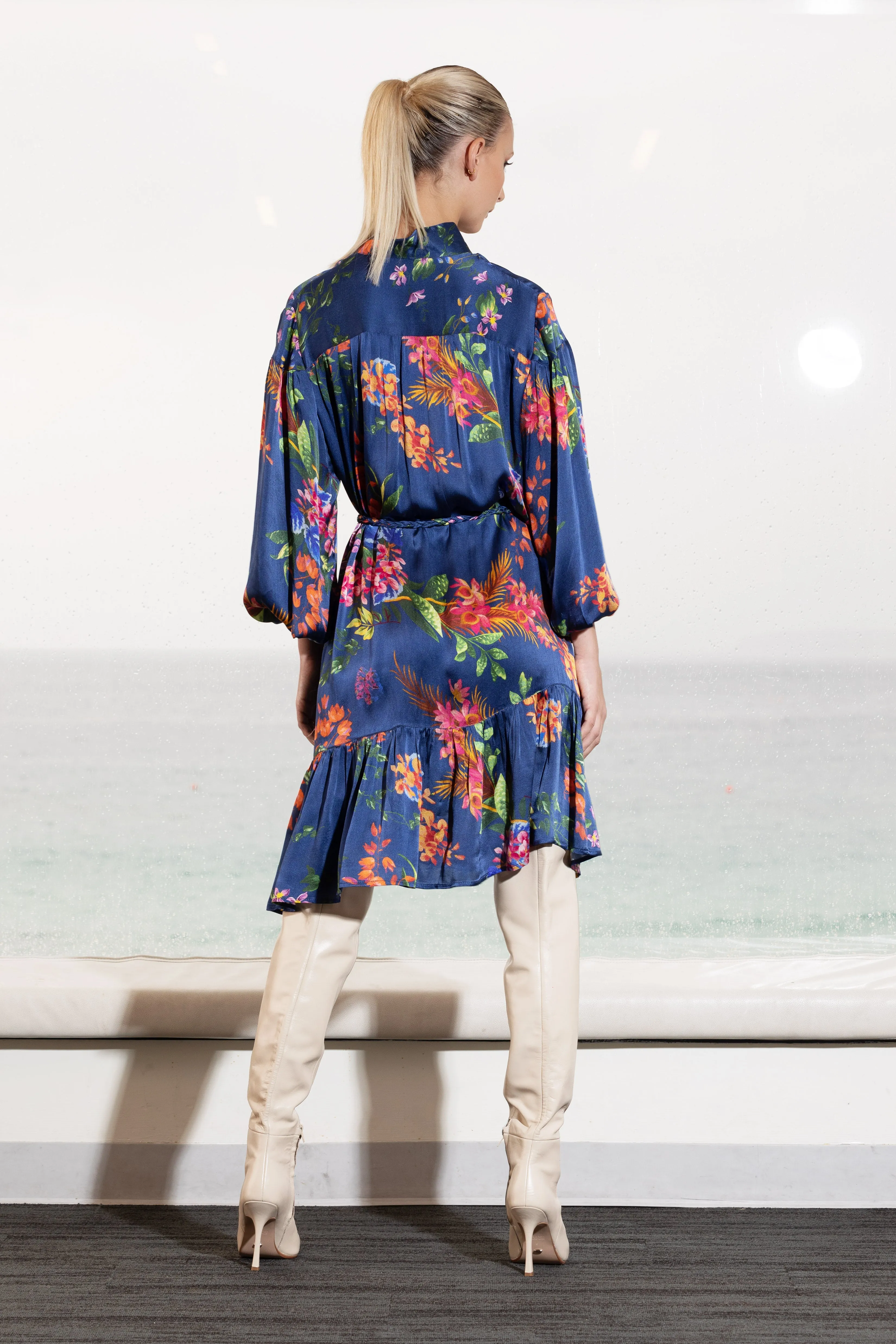 APRIL SILK MIDI DRESS (MORE COLOURS)