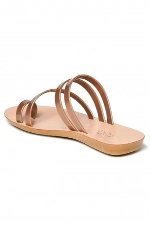 Aurelia Metallic Rose Gold Almond Flat