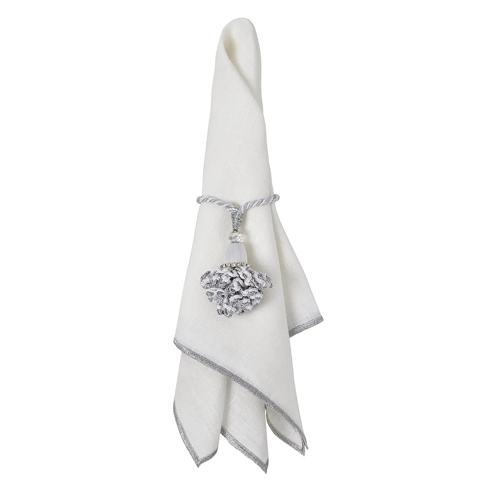 Bel Air Napkins Metallic, S/4