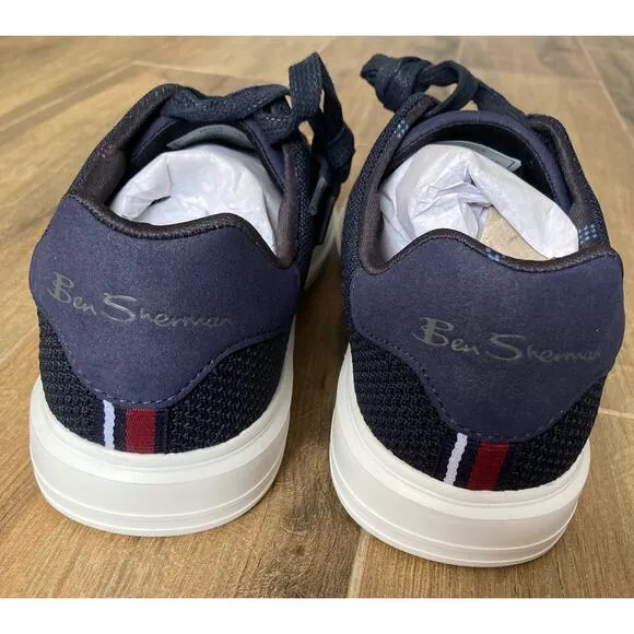 Ben Sherman Ollie Knit Sneaker 8 Navy