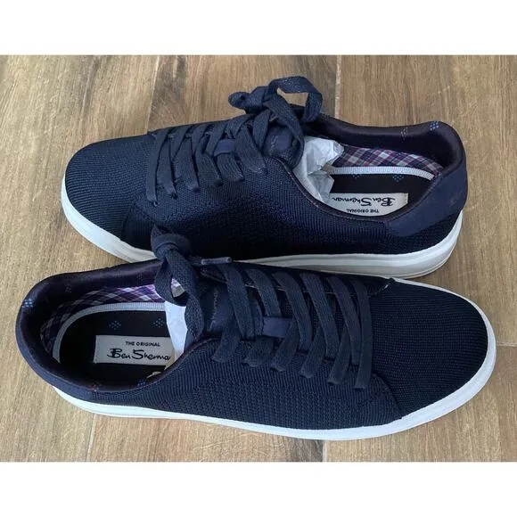 Ben Sherman Ollie Knit Sneaker 8 Navy
