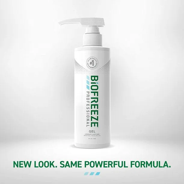 Biofreeze Professional, 16 oz Gel Pump, Colorless
