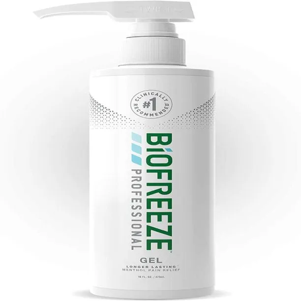 Biofreeze Professional, 16 oz Gel Pump, Colorless