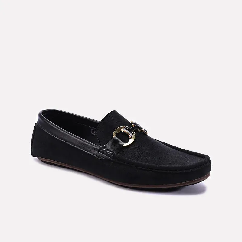 Black Horsebit Loafers 0130911