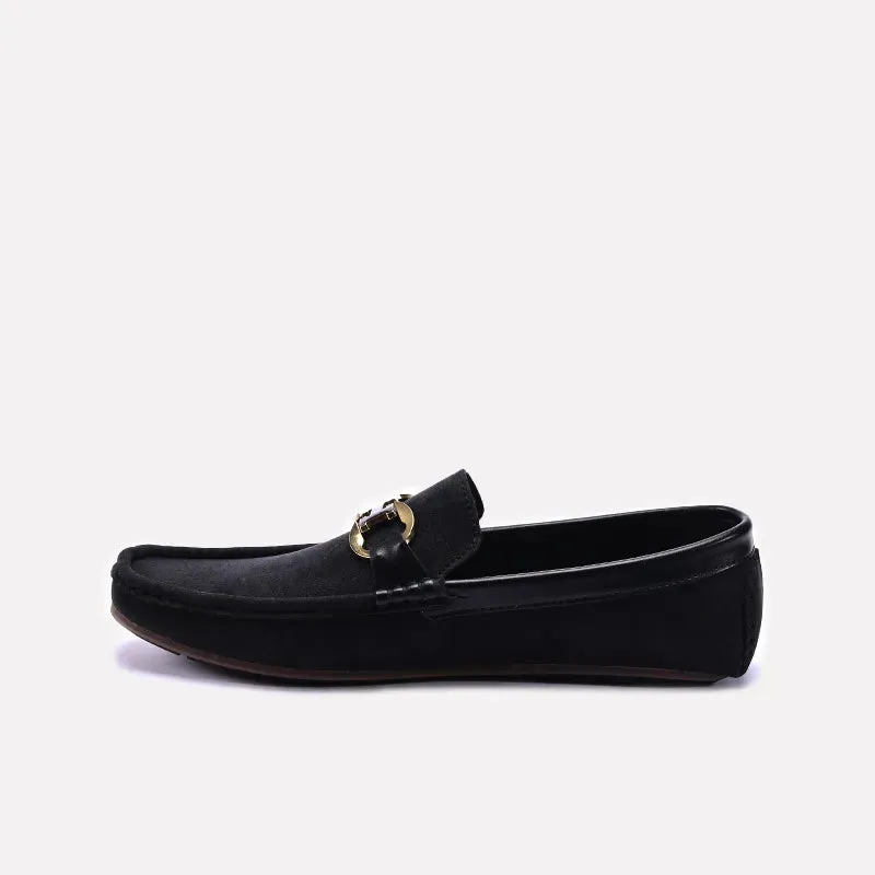 Black Horsebit Loafers 0130911