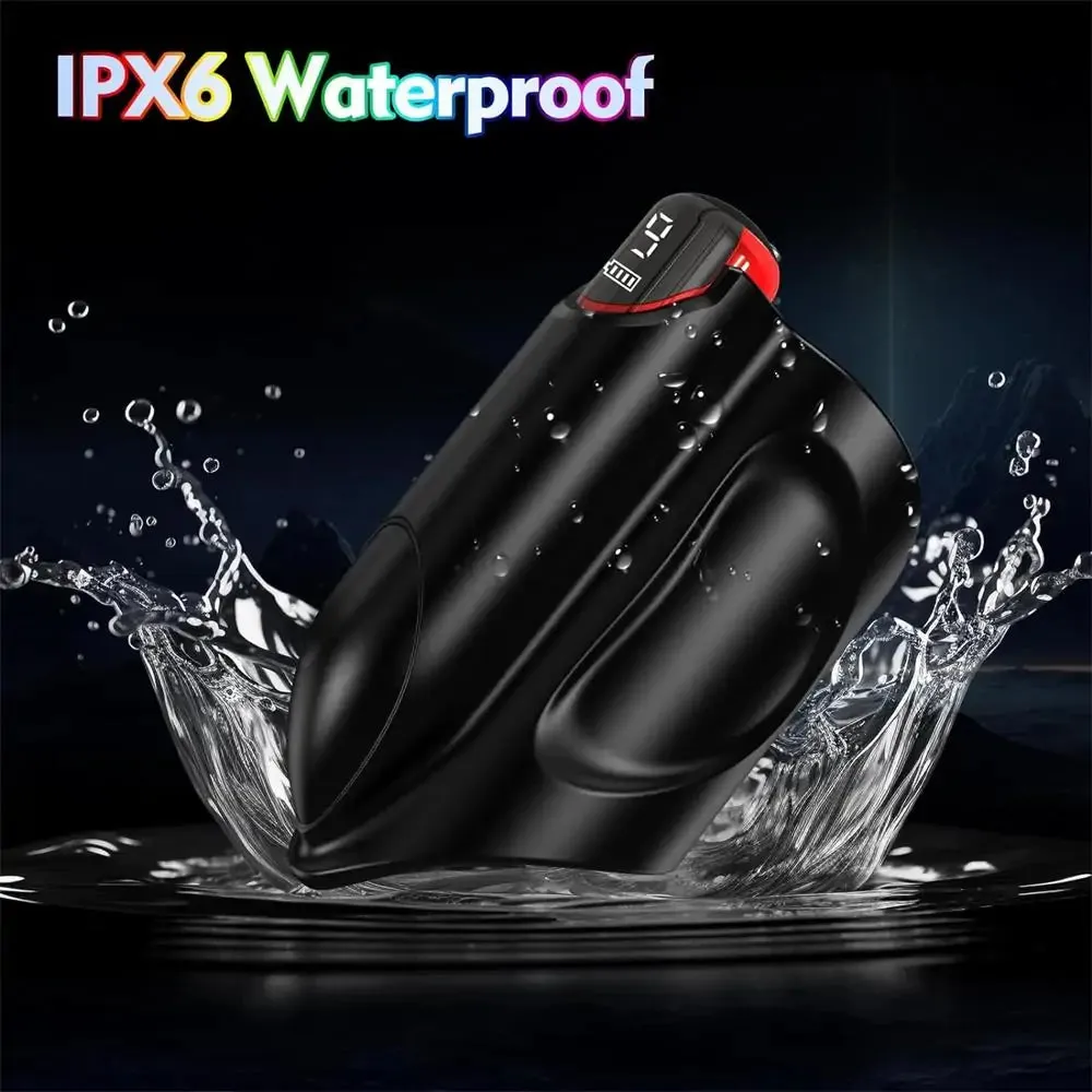 Blowmotion Vibrating Hand Job Masturbator with Bionic Bullet Vibrator