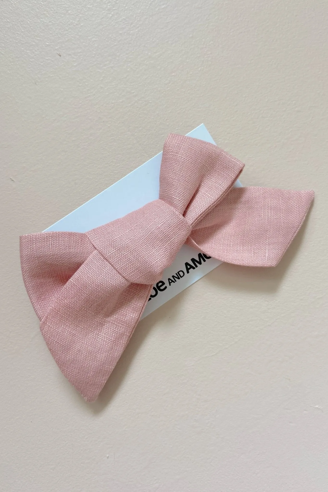 Bow Hair Accessory - Dusty Rose