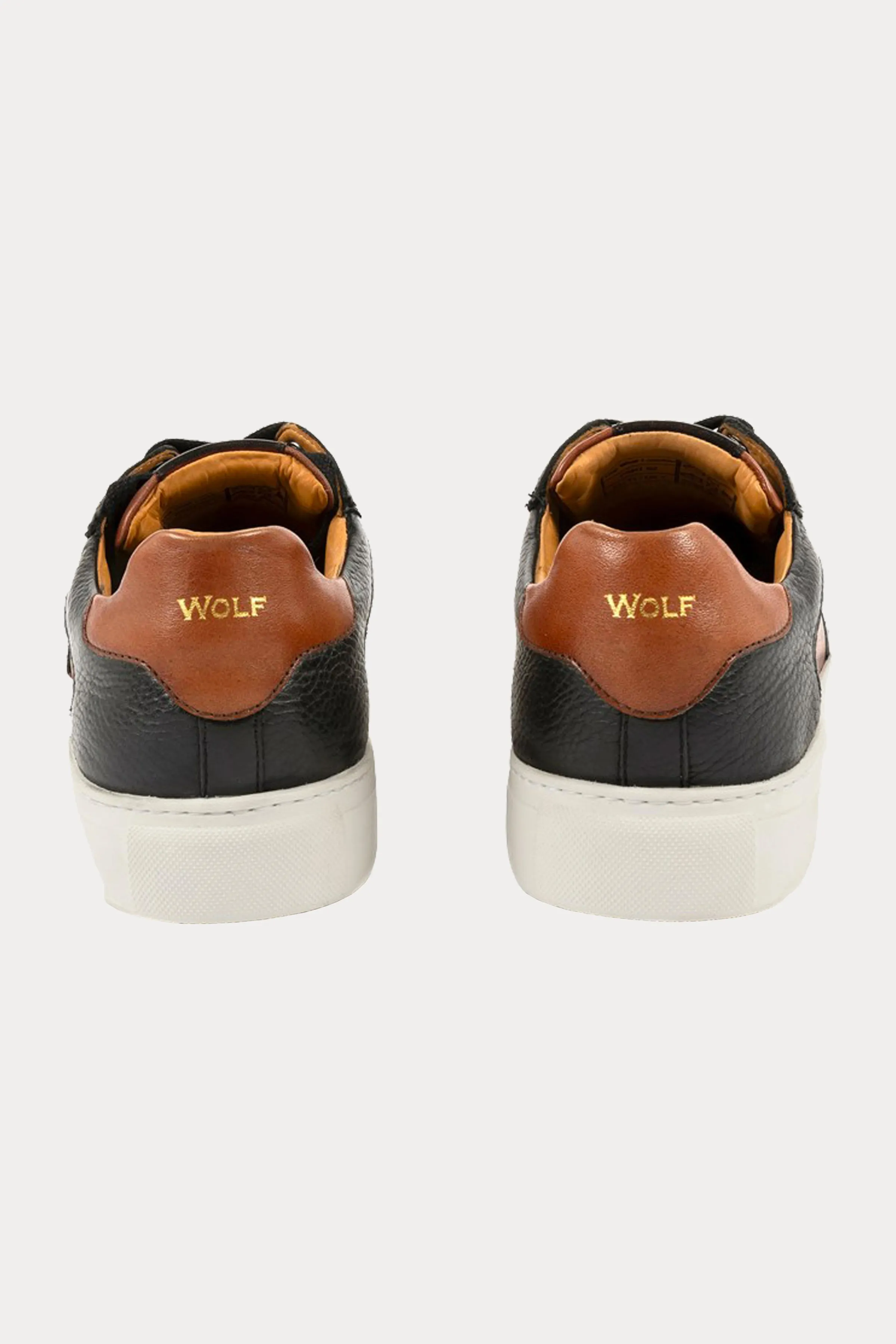 Brixton Leather Trainers in Black