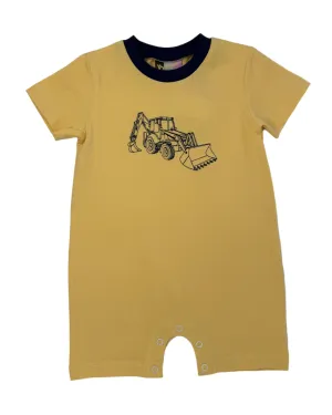 Bulldozer Boys Romper