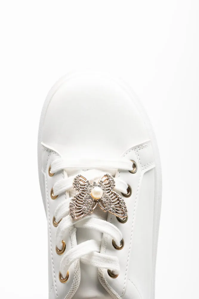 Butterfly Sneakers White