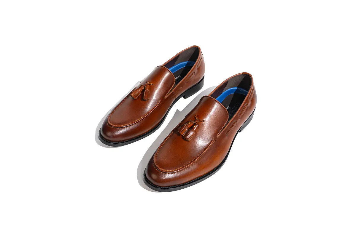 Cache Tassel Loafer - Brown