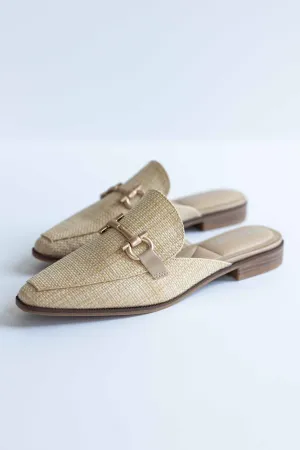 [CHINESE LAUNDRY] SCORE MULE - STRAW NATURAL