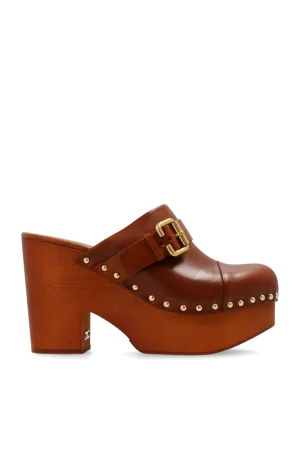 Chloé Heeled sandals 'Jeanette' in BROWN - 40