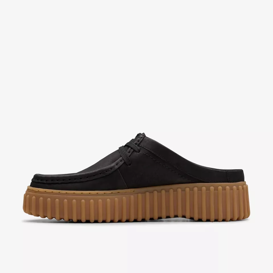 Clarks Women's Torhill Mule Black Nubuck 26181193