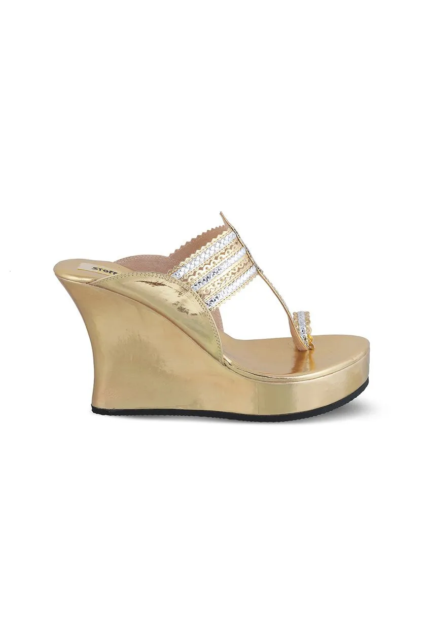Classic Higher K Wedge Gold