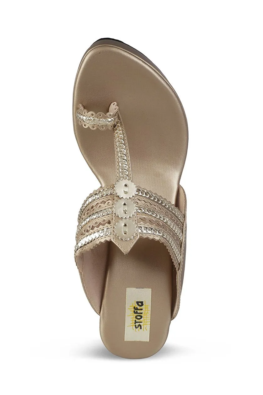 Classic Higher K Wedge Gold