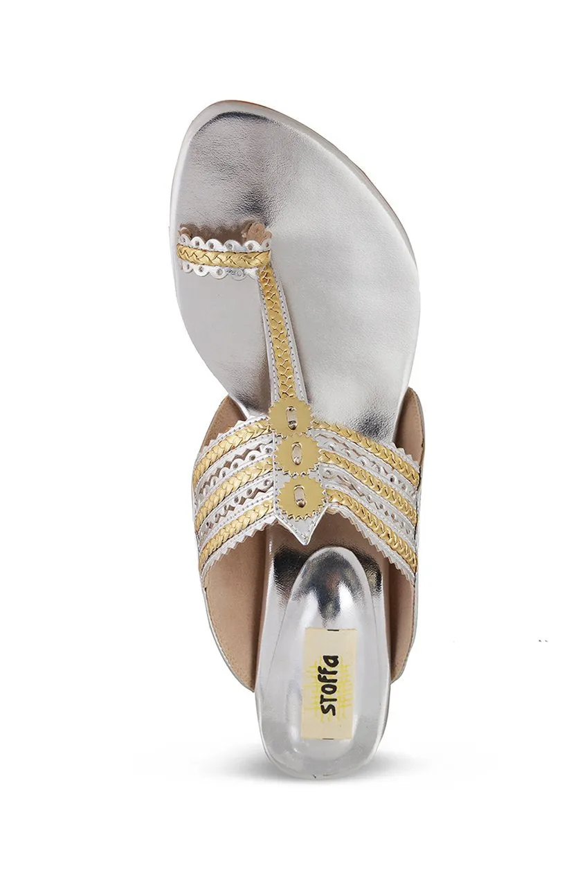 Classic K Block Heel Rose Gold