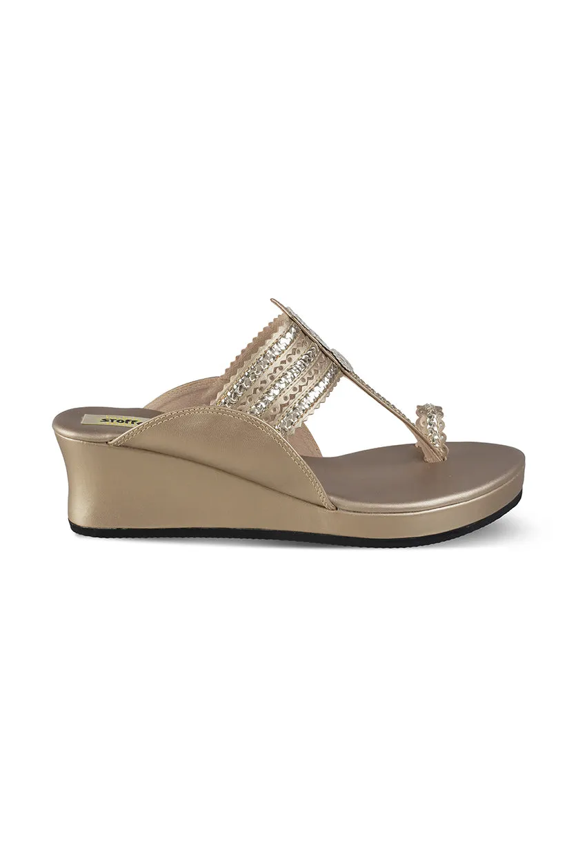 Classic Low K Wedge Rose Gold