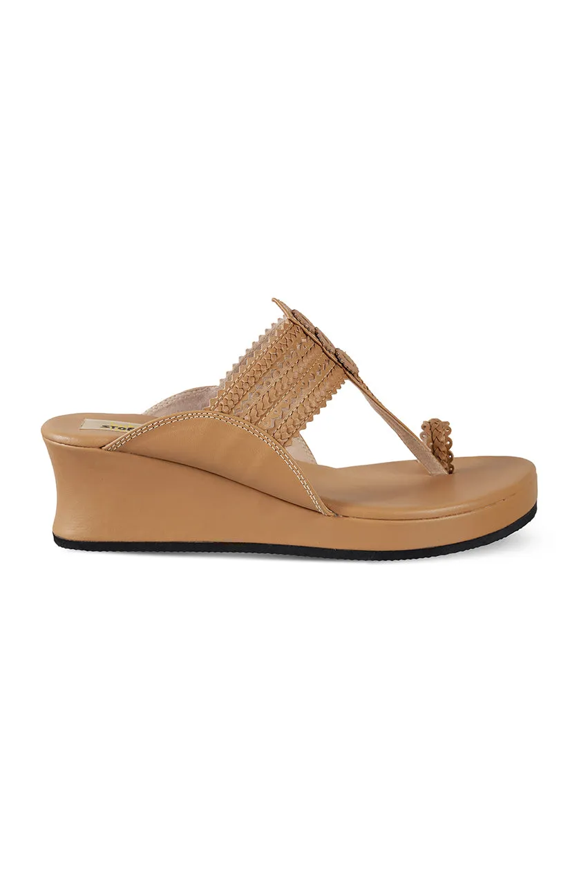 Classic Low K Wedge Rose Gold