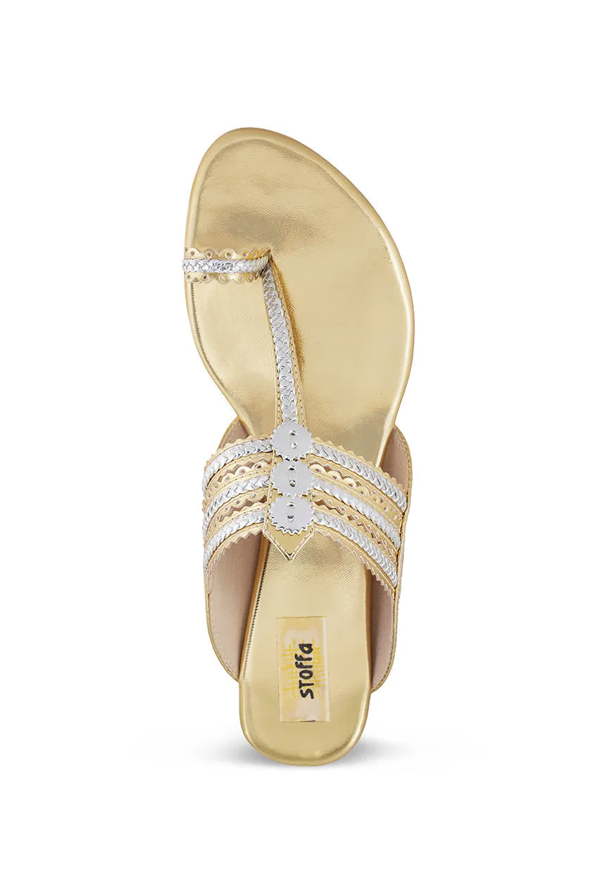 Classic Low K Wedge Rose Gold