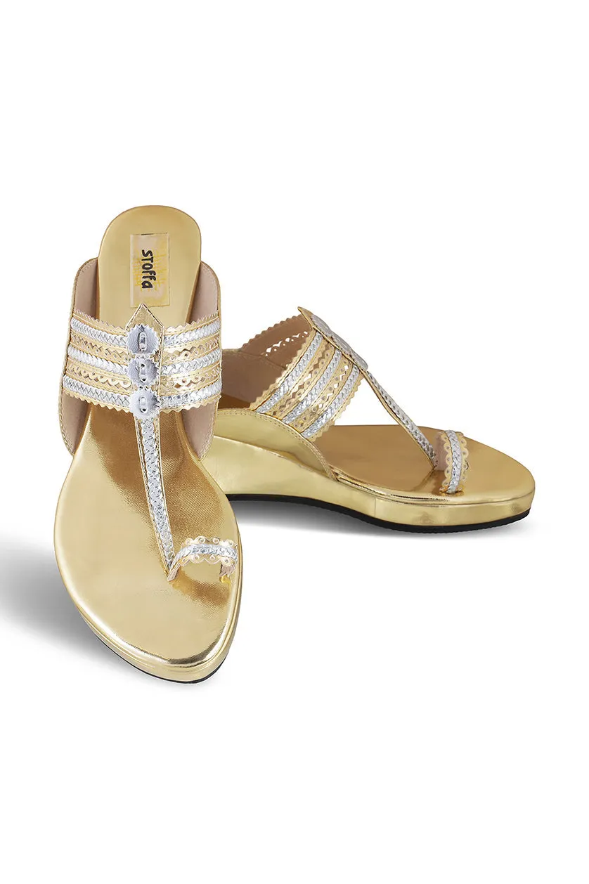 Classic Low K Wedge Rose Gold