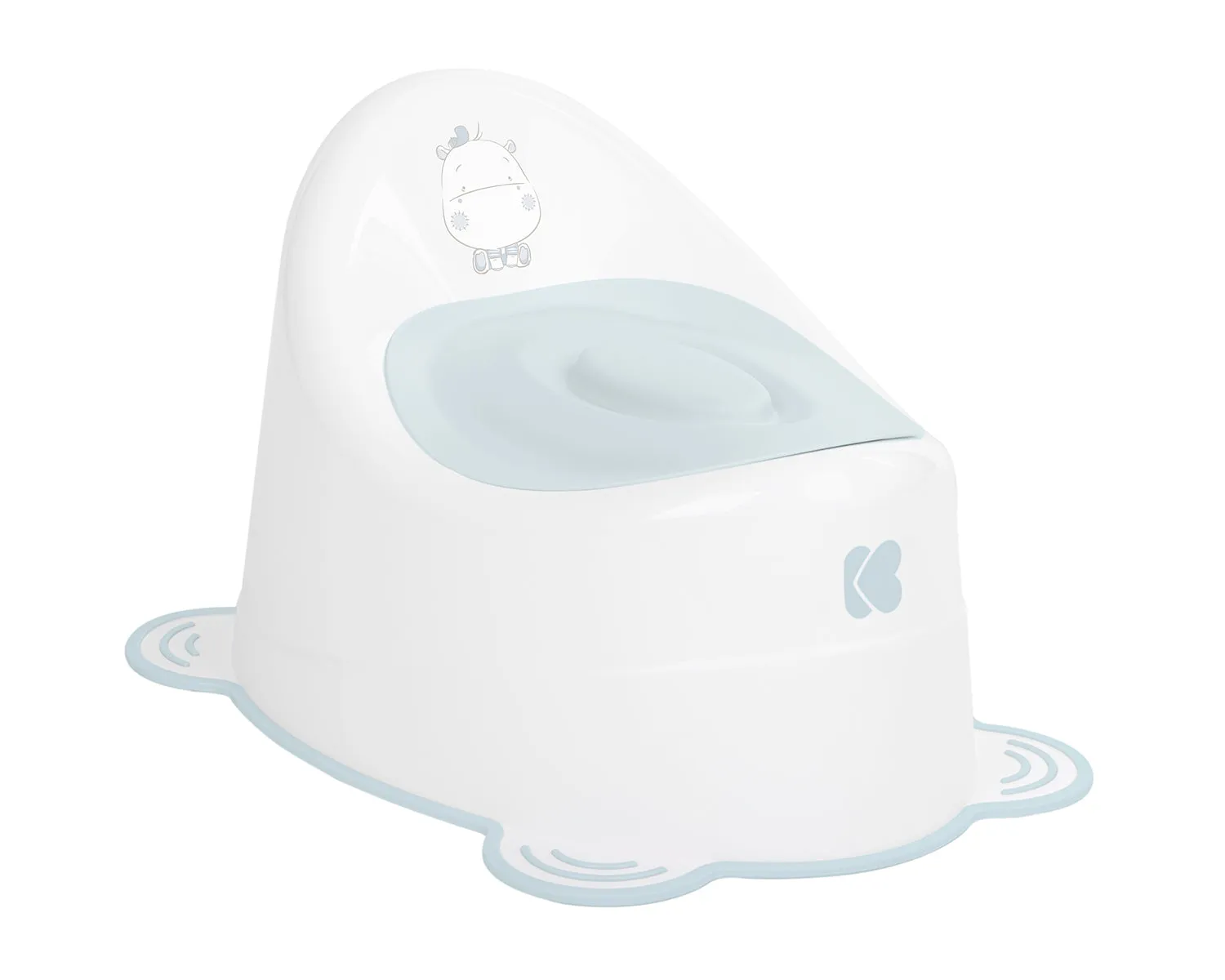 Classic Potty Hippo with Lid