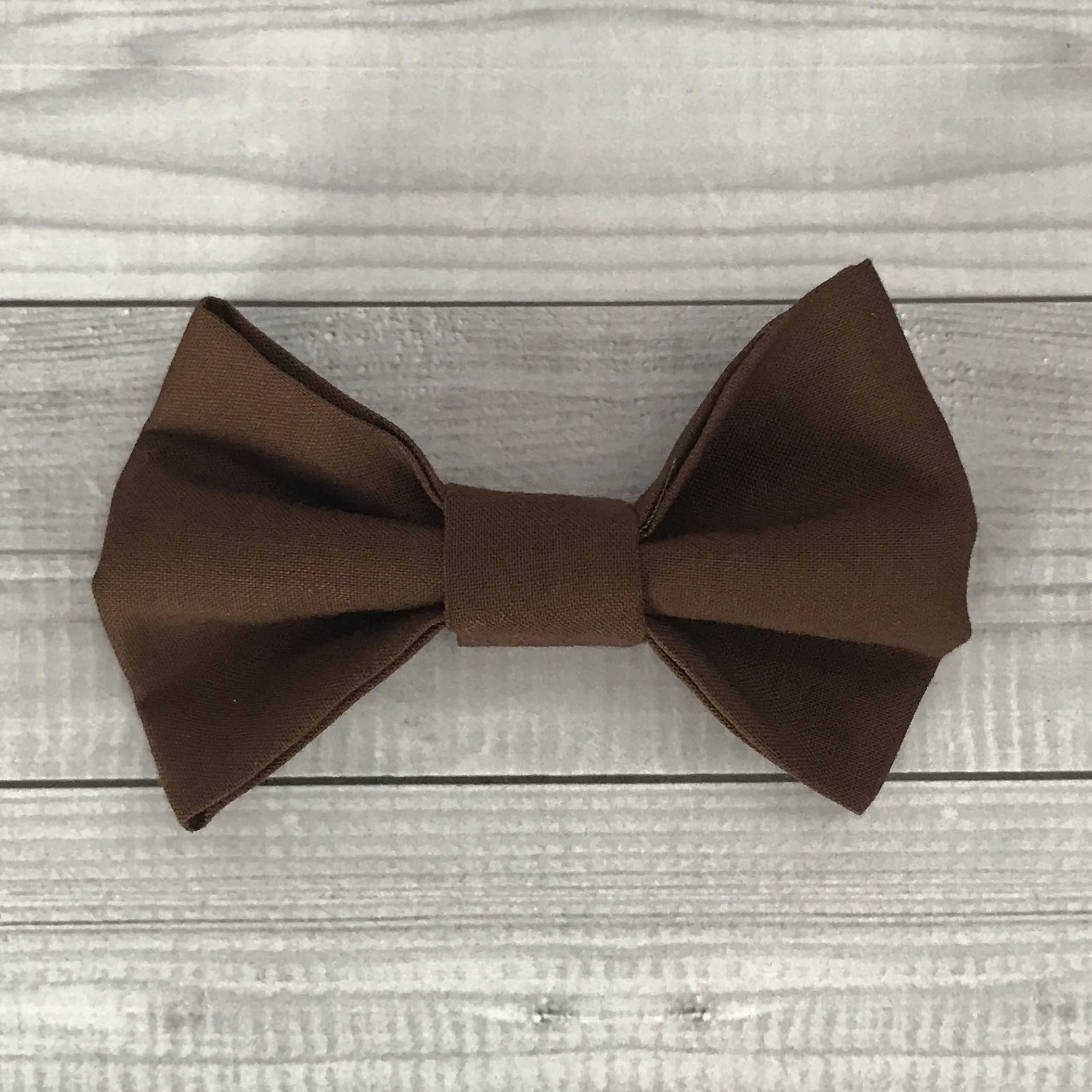 Cocoa Bean Dog Bow