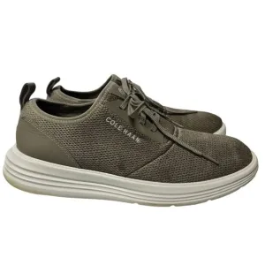 Cole Haan Grandsport Journey Rock Ridge Knit Sneakers Mens 11.5 M Beige Shoes