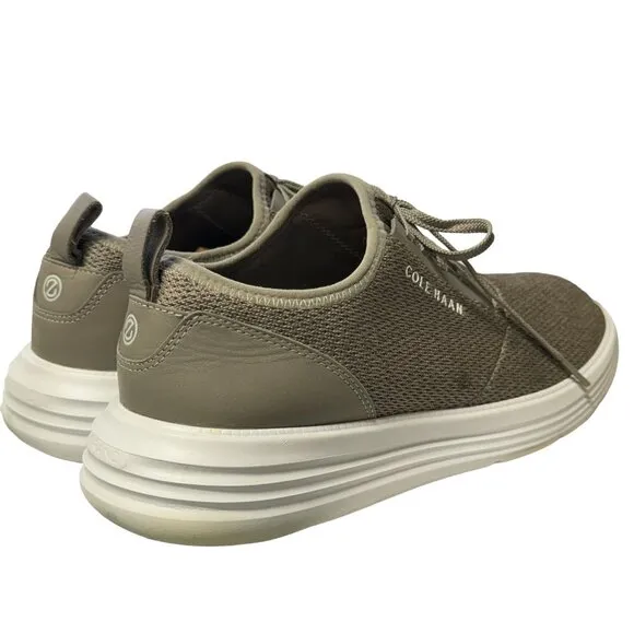 Cole Haan Grandsport Journey Rock Ridge Knit Sneakers Mens 11.5 M Beige Shoes