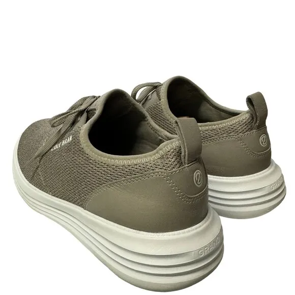 Cole Haan Grandsport Journey Rock Ridge Knit Sneakers Mens 11.5 M Beige Shoes
