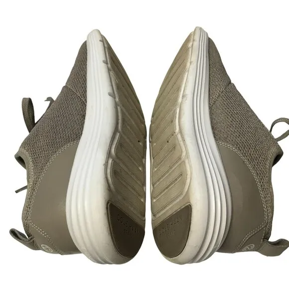 Cole Haan Grandsport Journey Rock Ridge Knit Sneakers Mens 11.5 M Beige Shoes